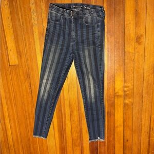 American Eagle Outfitters Blue Skinny Jeans